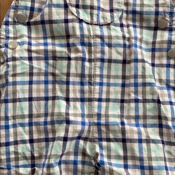 4/$20 Carters just one you plaid overalls - Picture 3 of 3